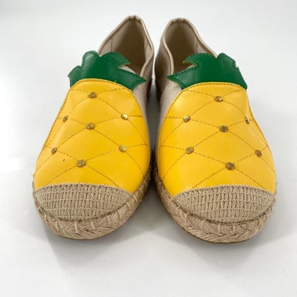 NWOB AVON Cushion Walk Pineapple Espadrilles Flats Shoes Size 9 - Picture 4 of 6